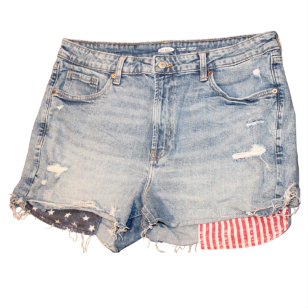 2/$25 🏷 Old Navy USA Jean Shorts Size 16